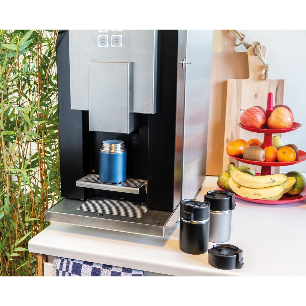 Cană compactă vacuum cu înveliș ceramic Bogota  blue