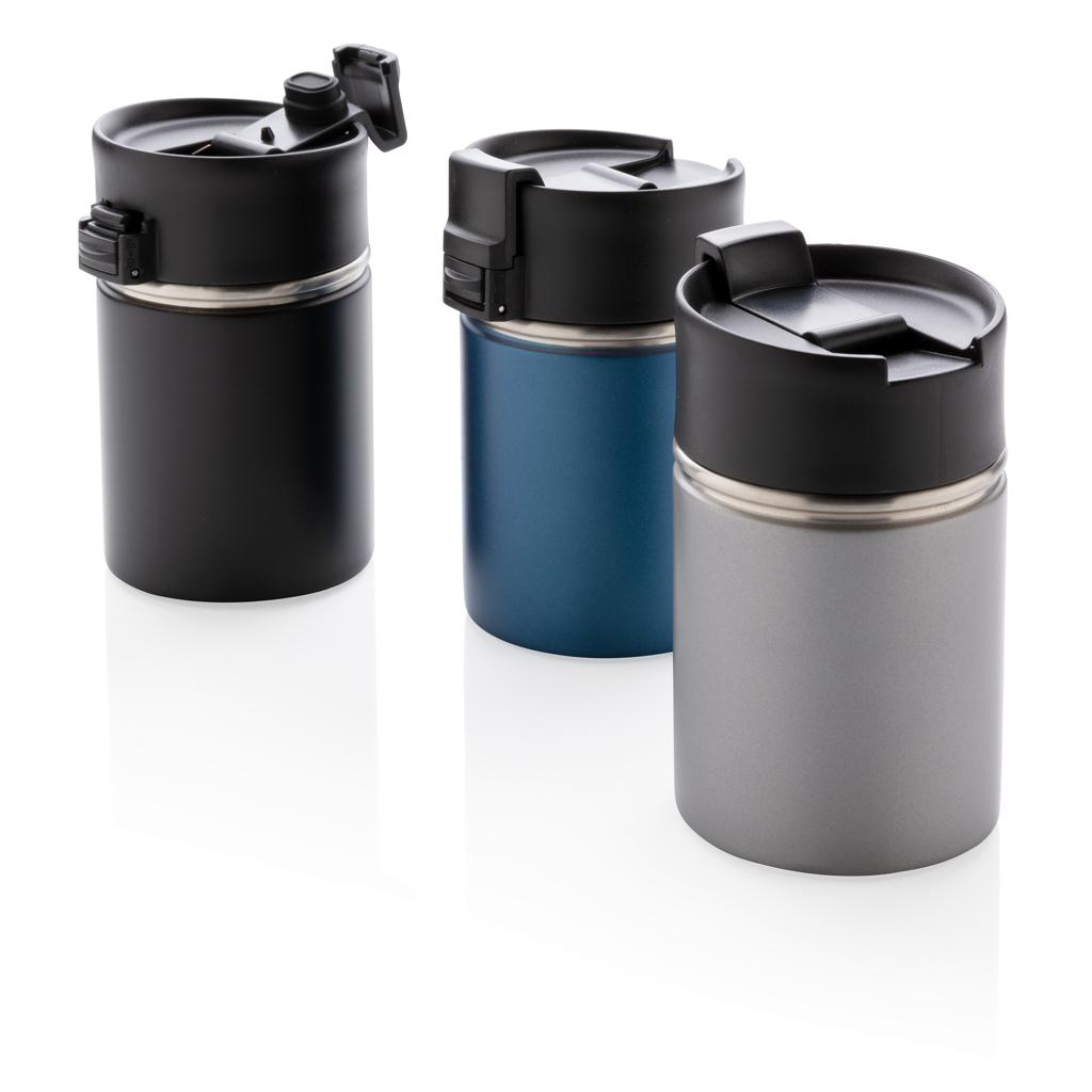 Cană compactă vacuum cu înveliș ceramic Bogota  black