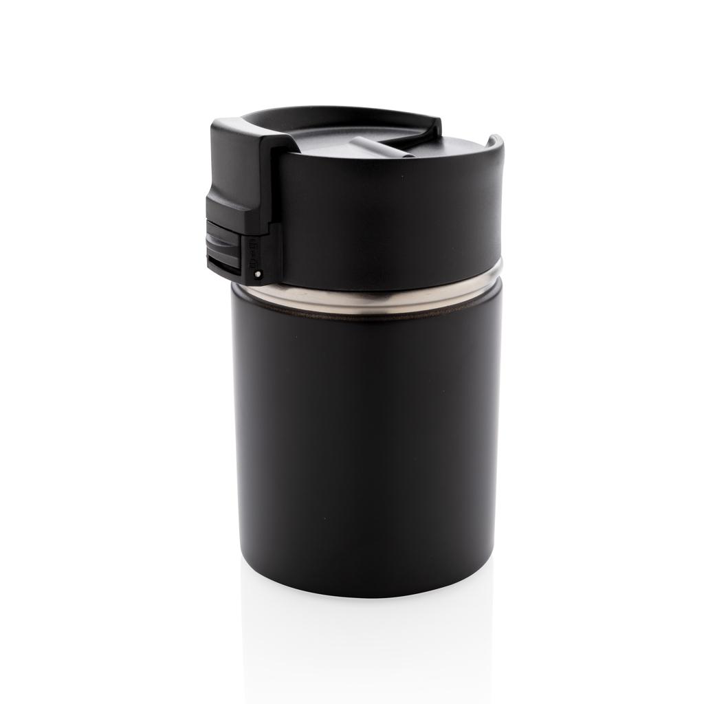 Cană compactă vacuum cu înveliș ceramic Bogota  black