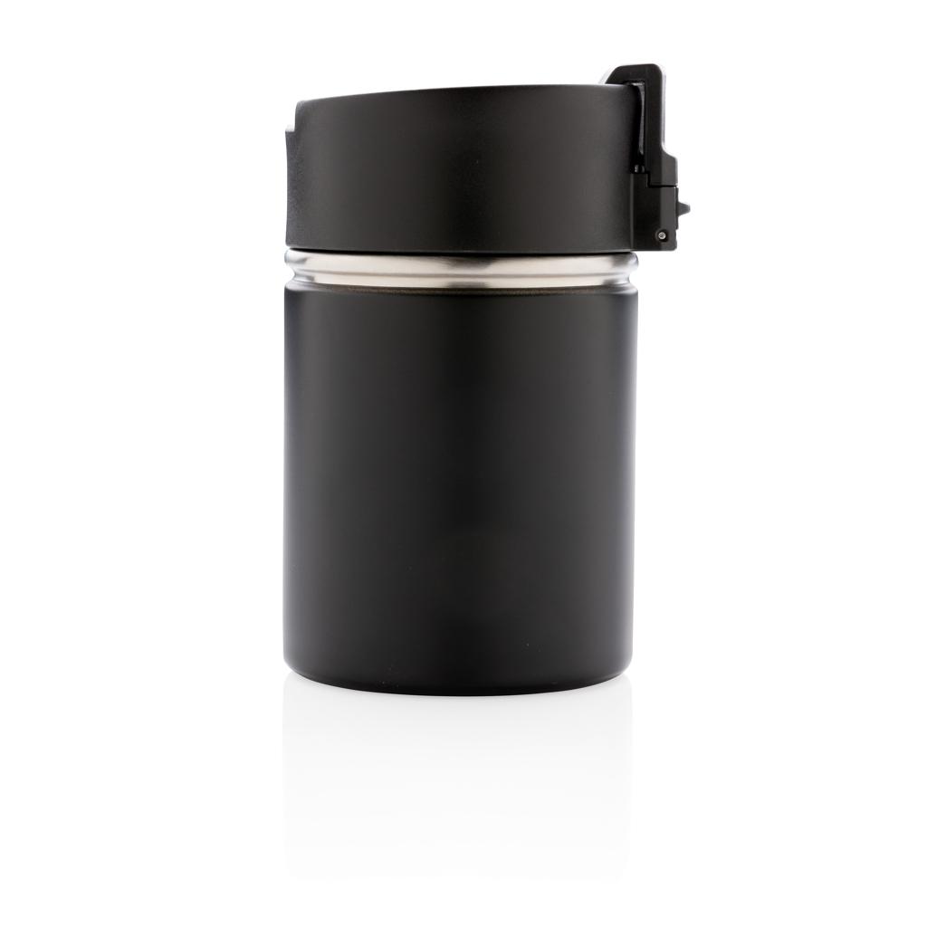 Cană compactă vacuum cu înveliș ceramic Bogota  black