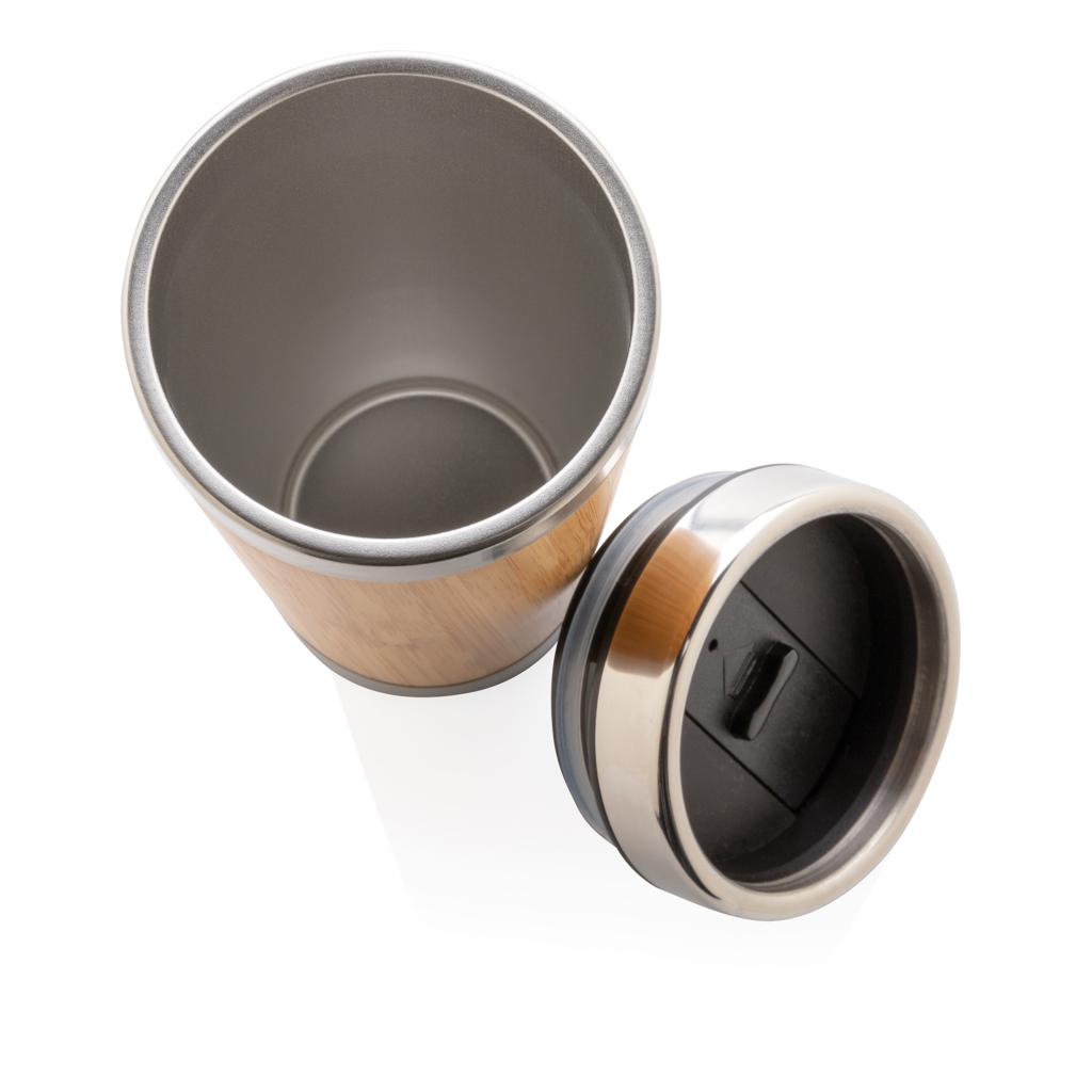 Pahar din bambus brown