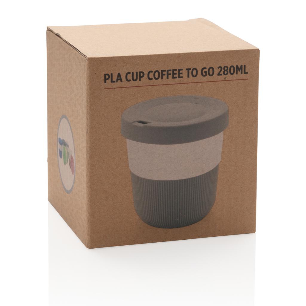 Cană de cafea to go din PLA grey
