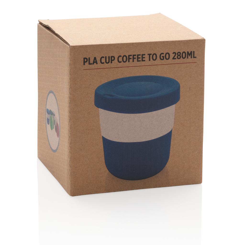 Cană de cafea to go din PLA blue