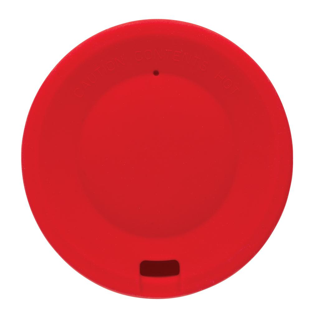 Cană de cafea to go din PLA red