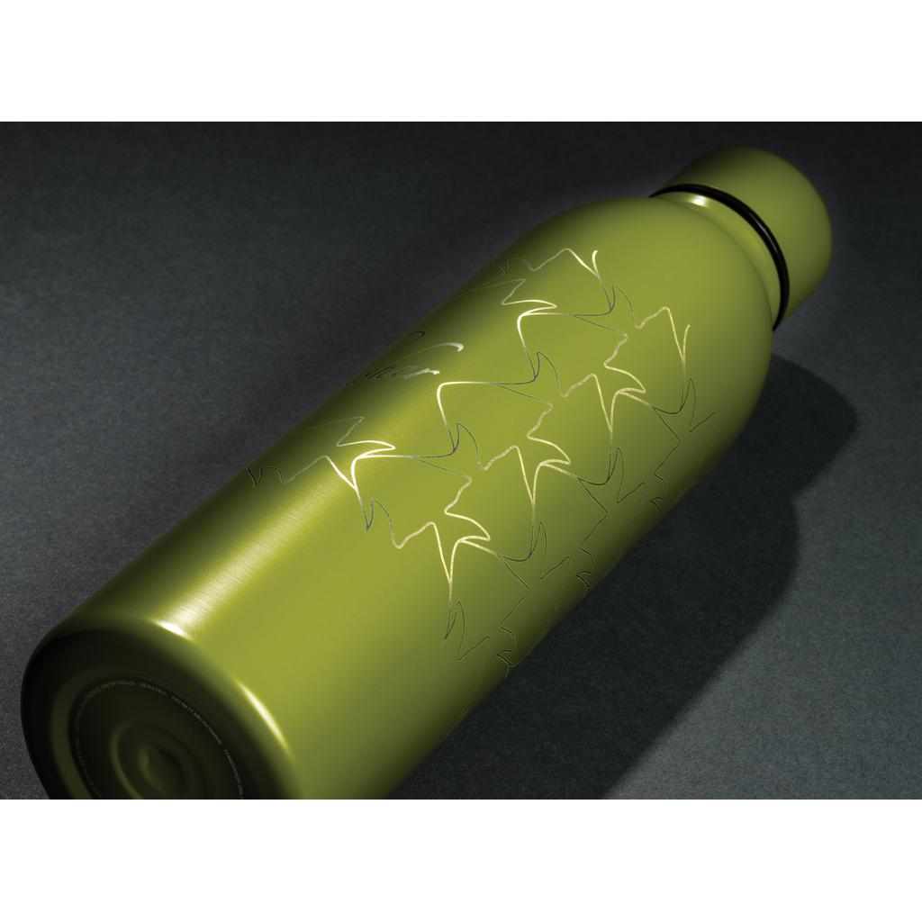 Sticlă termoizolantă din oțel inoxidabil reciclat RCS 500ML green