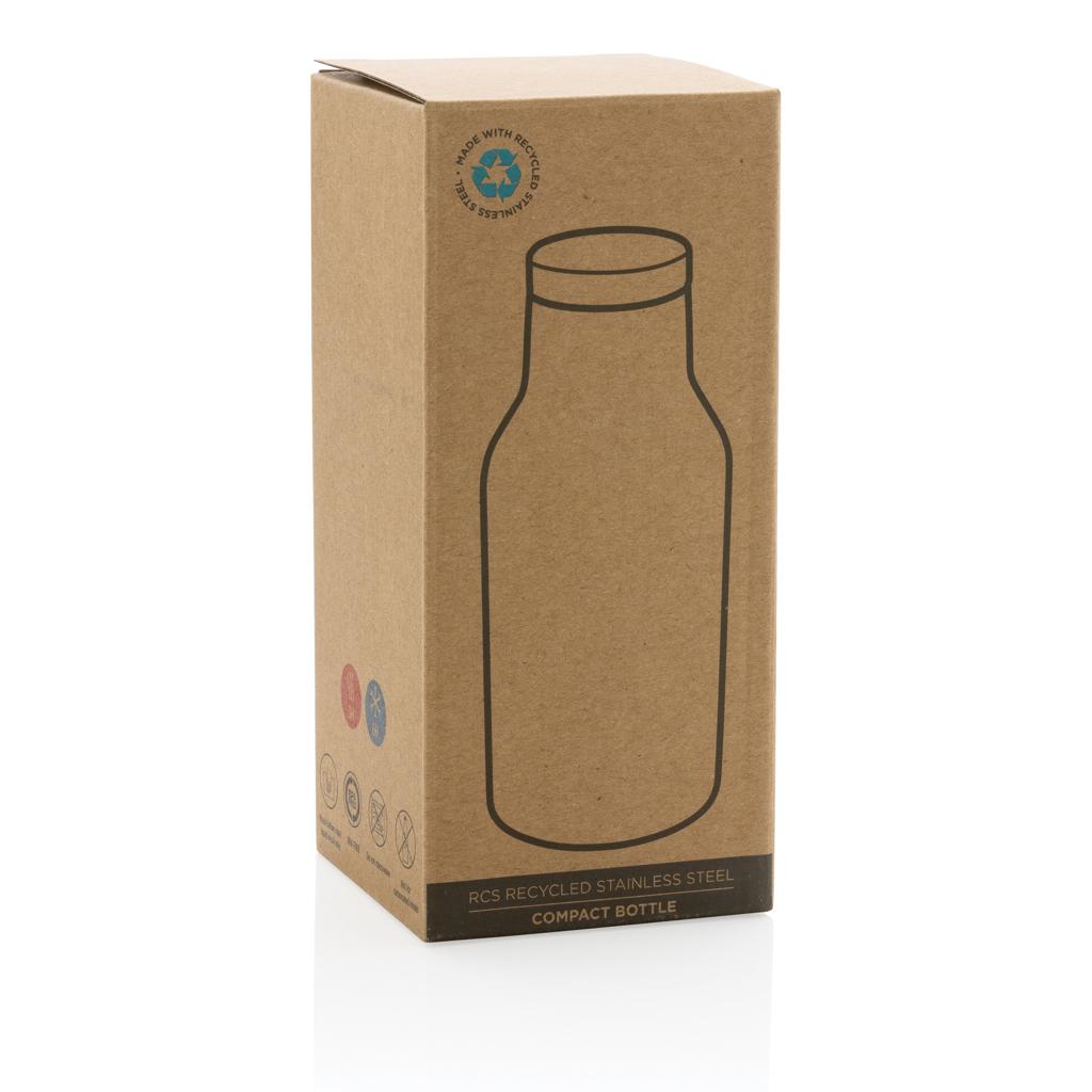 Sticlă compactă din oțel inoxidabil reciclat RCS black