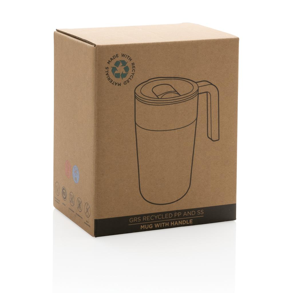 Cana cu mâner din PP și oțel inoxidabil reciclat GRS navy