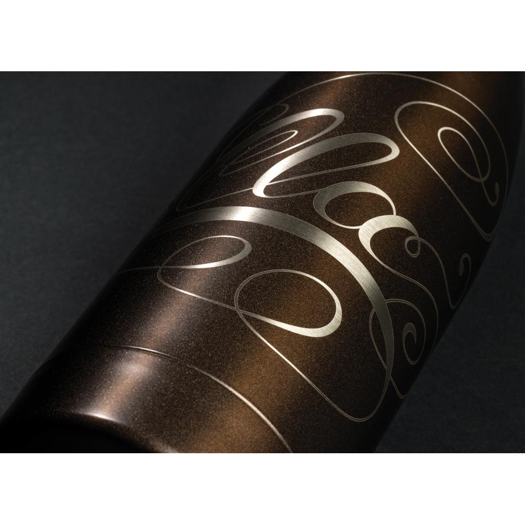 Sticlă termoizolantă solidă din oțel inoxidabil reciclat RCS brown