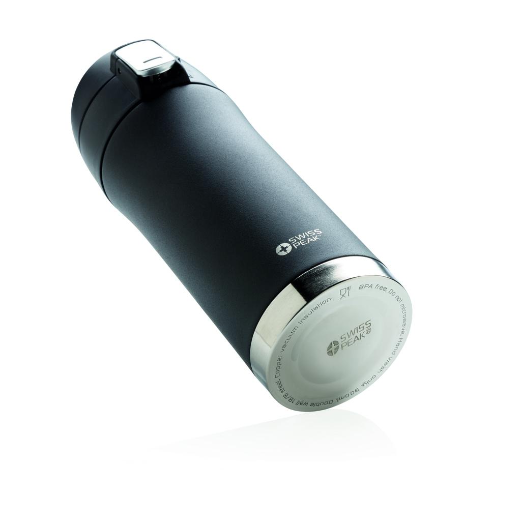 Cană cu vacuum din cupru Swiss Peak Elite black