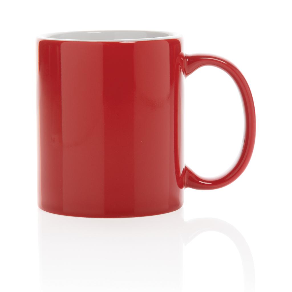 Cană clasică din ceramică 350ml red