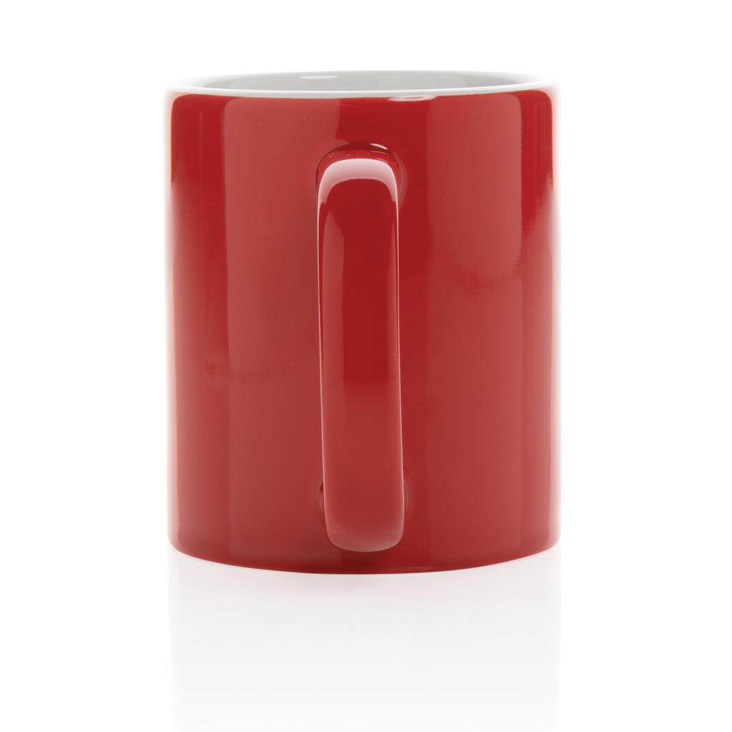 Cană clasică din ceramică 350ml red