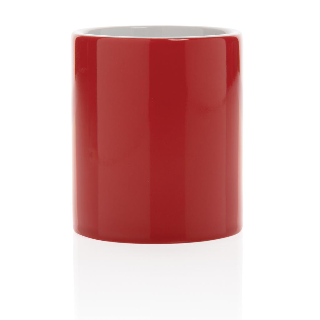 Cană clasică din ceramică 350ml red