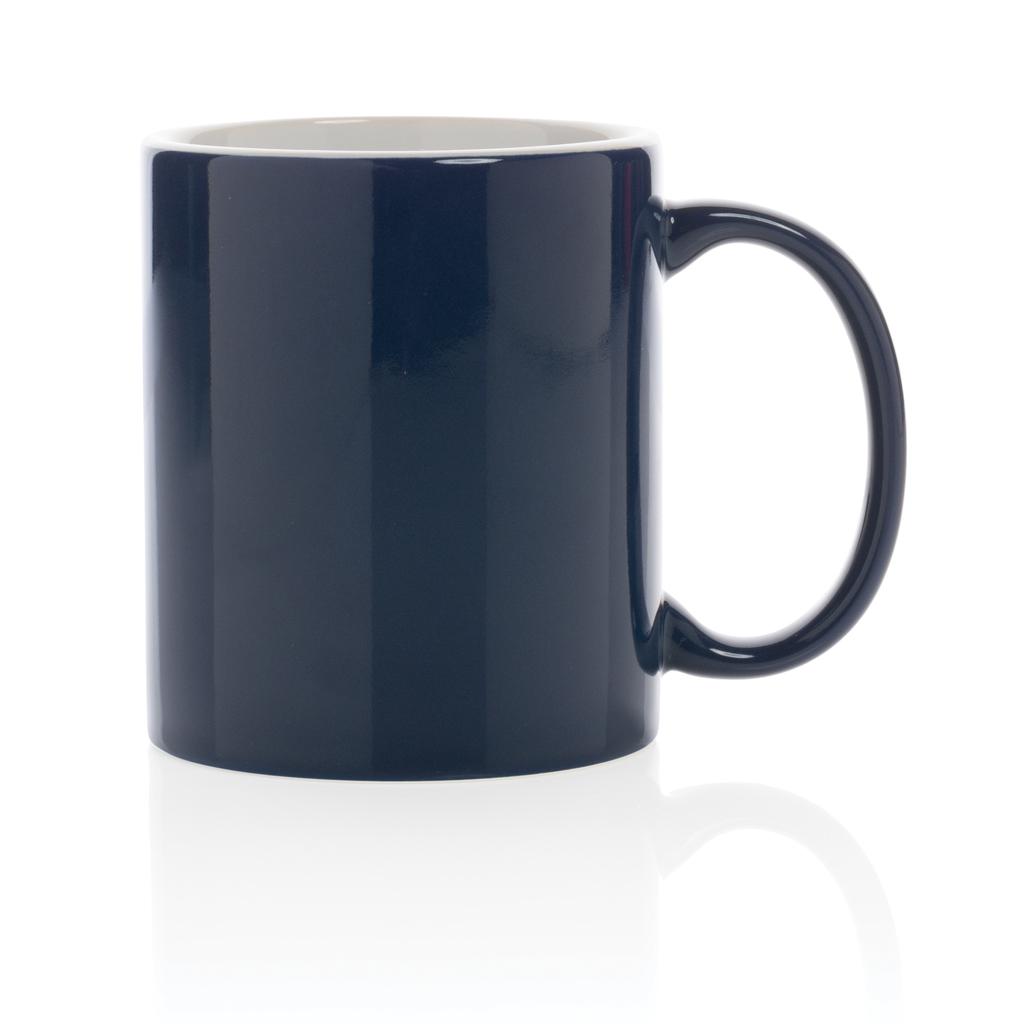 Cană clasică din ceramică 350ml navy