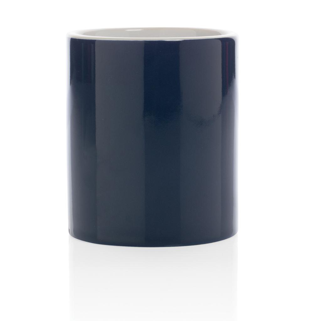 Cană clasică din ceramică 350ml navy