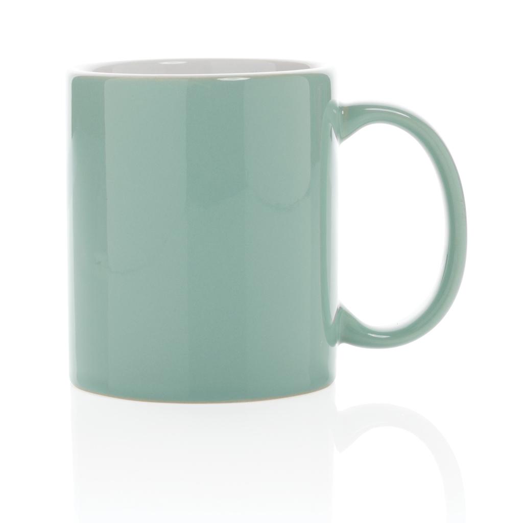 Cană clasică din ceramică 350ml green