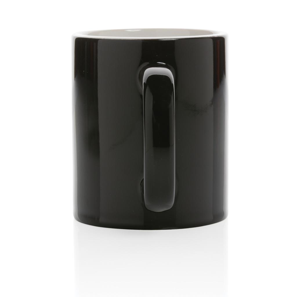 Cană clasică din ceramică 350ml black