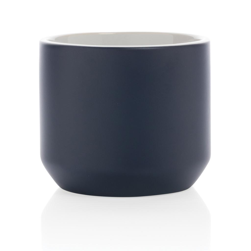 Cană ceramică modernă 350 ml navy
