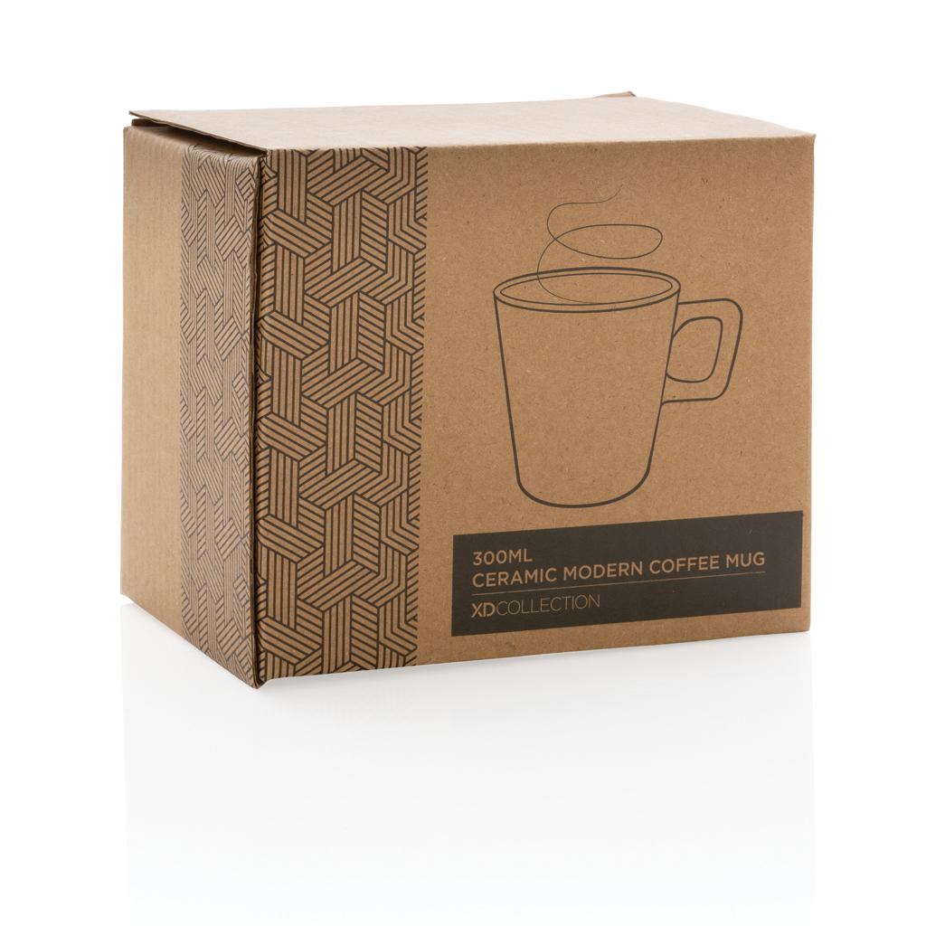 Cană de cafea modernă din ceramică 300ml grey