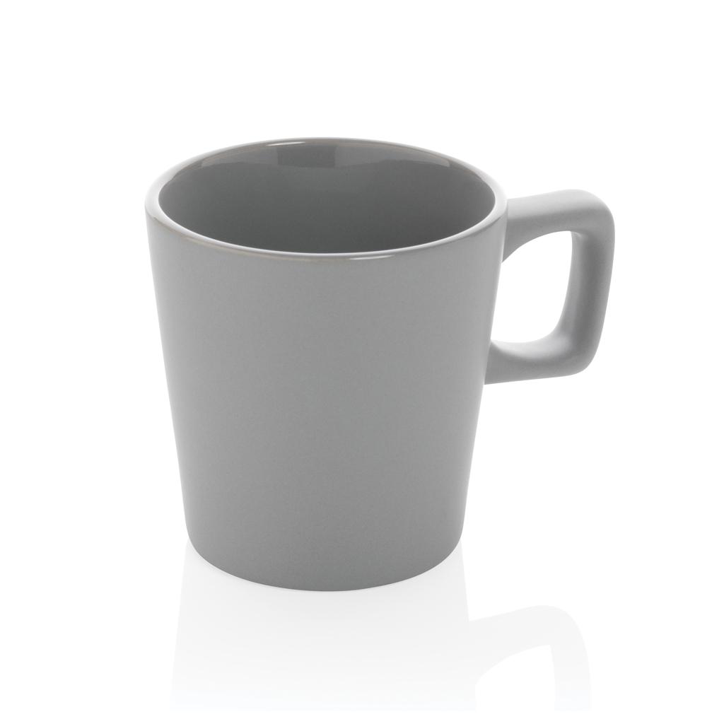 Cană de cafea modernă din ceramică 300ml grey