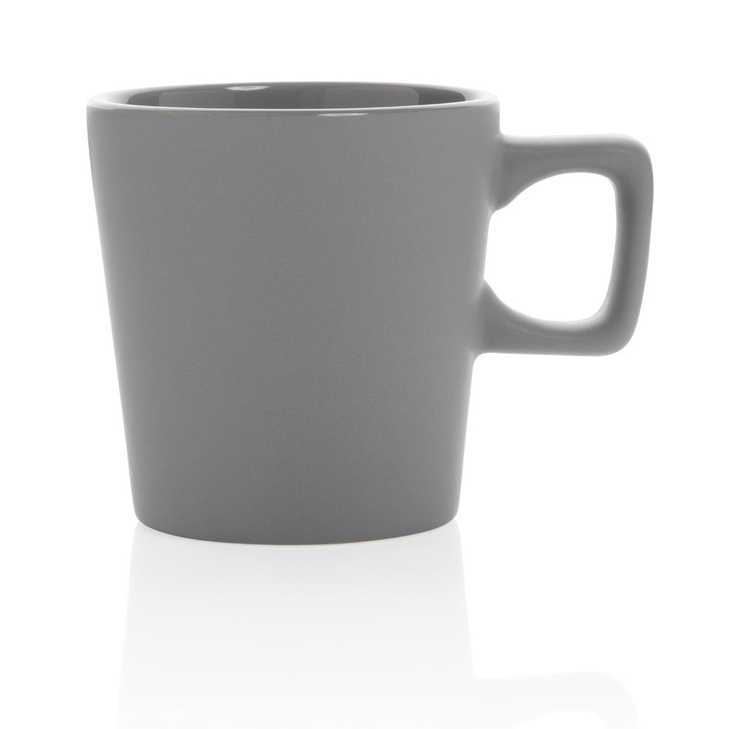Cană de cafea modernă din ceramică 300ml grey