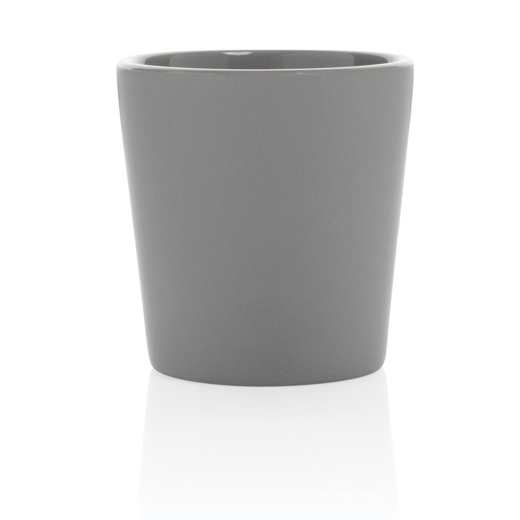 Cană de cafea modernă din ceramică 300ml grey