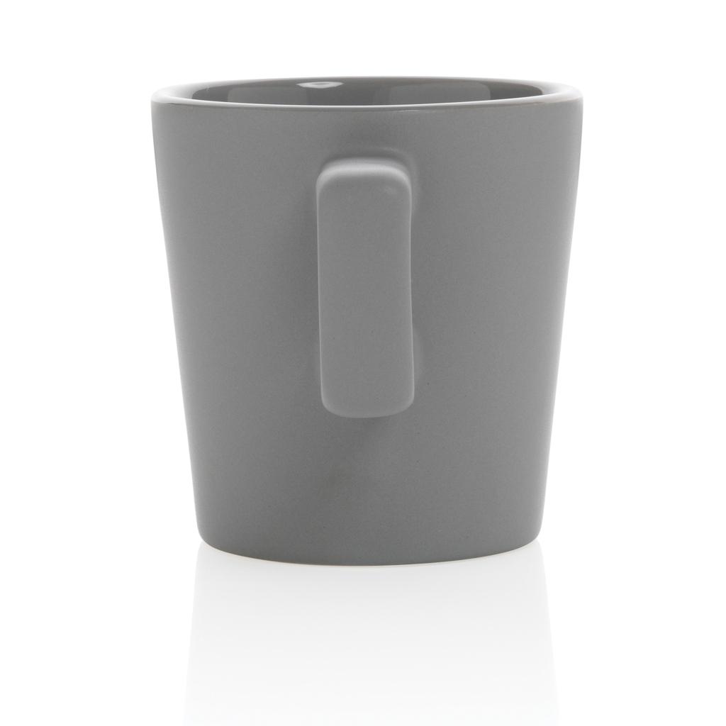 Cană de cafea modernă din ceramică 300ml grey
