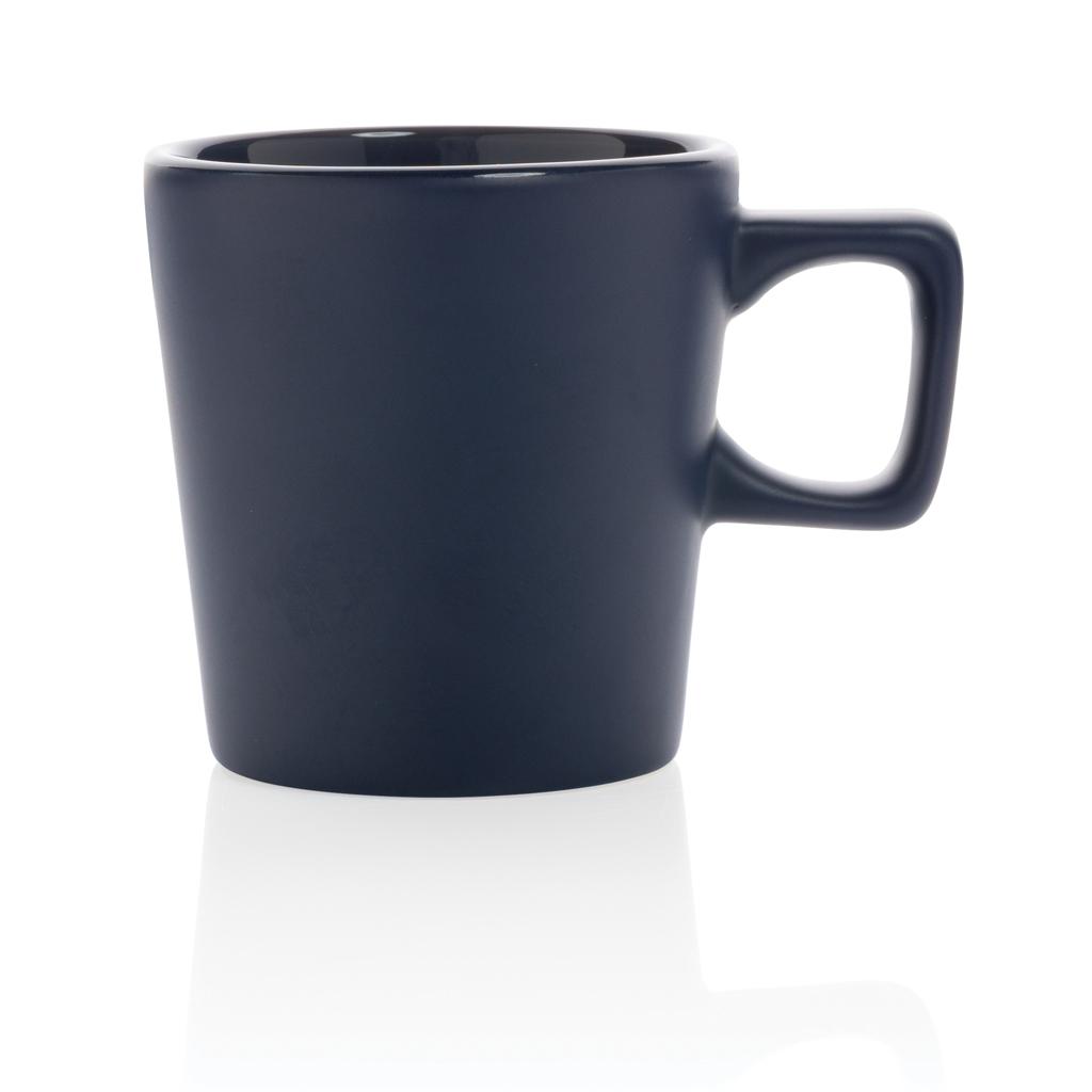 Cană de cafea modernă din ceramică 300ml navy