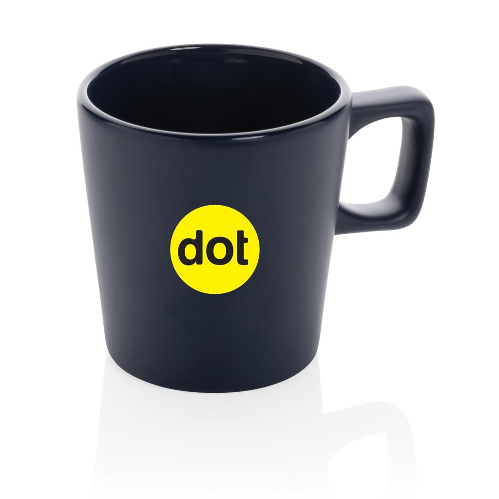 Cană de cafea modernă din ceramică 300ml navy