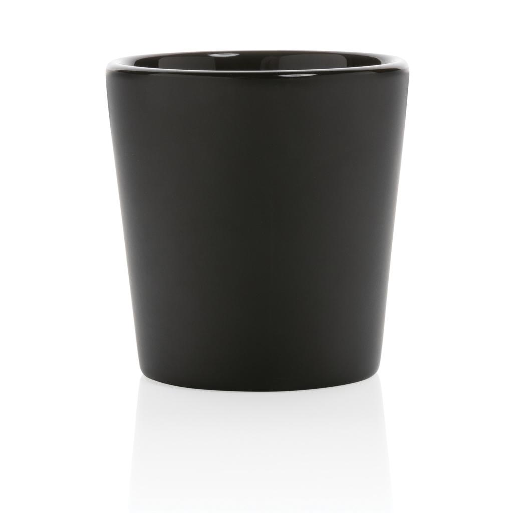 Cană de cafea modernă din ceramică 300ml black