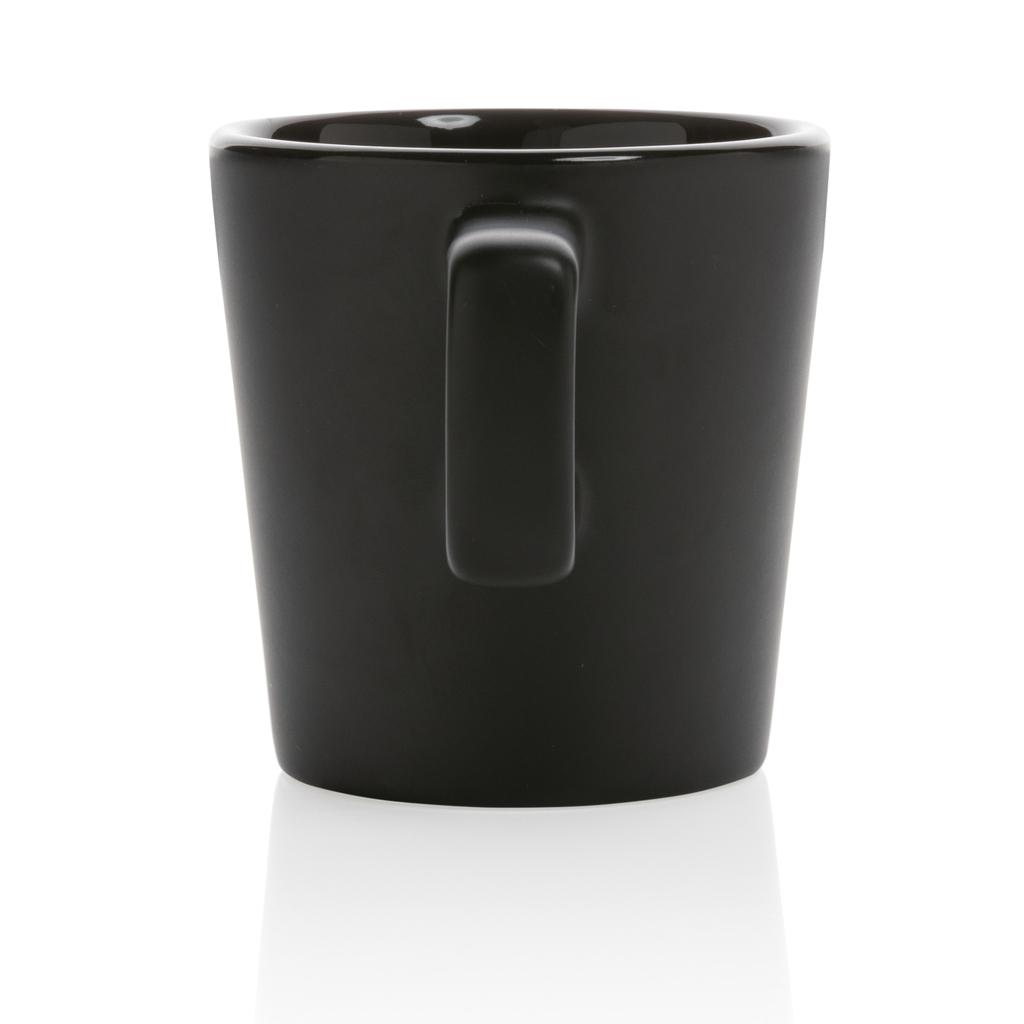 Cană de cafea modernă din ceramică 300ml black