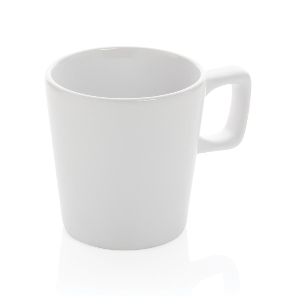 Cană de cafea modernă din ceramică 300ml transparent