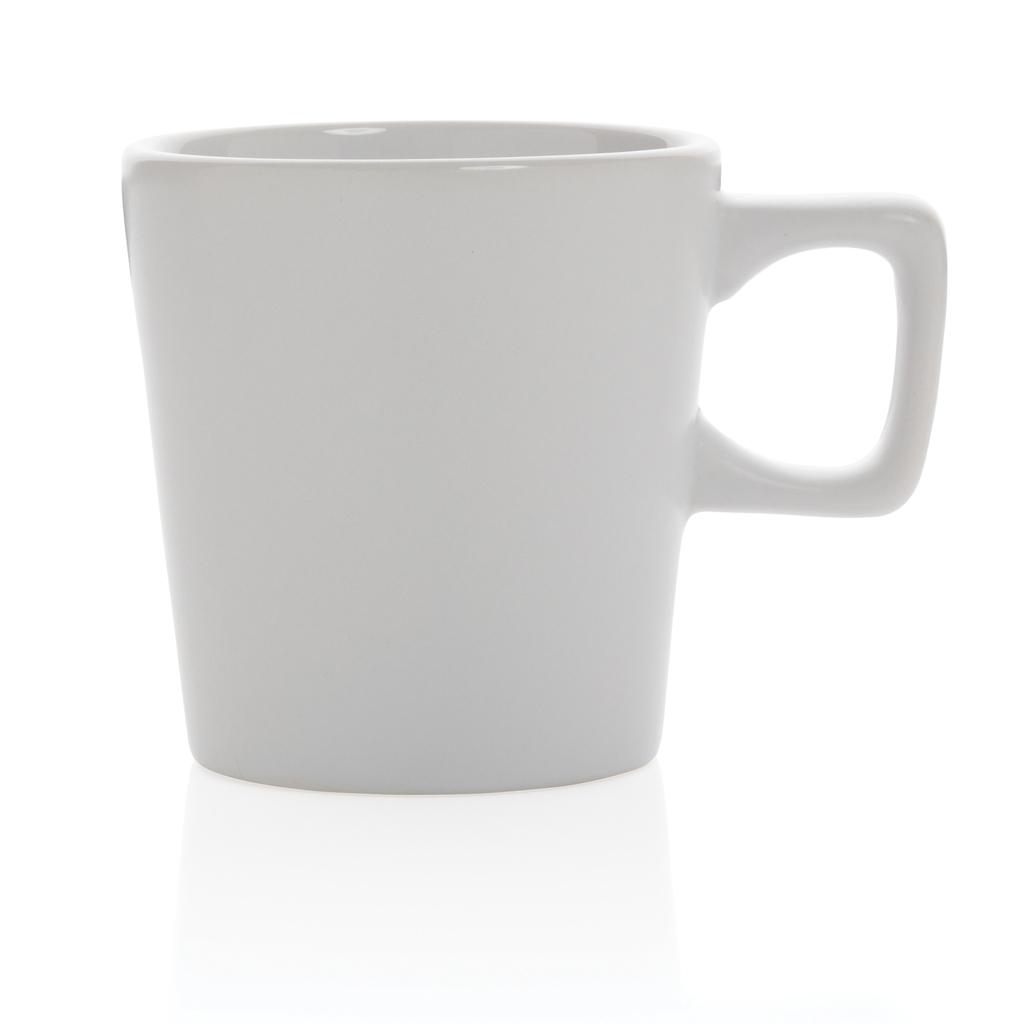 Cană de cafea modernă din ceramică 300ml transparent