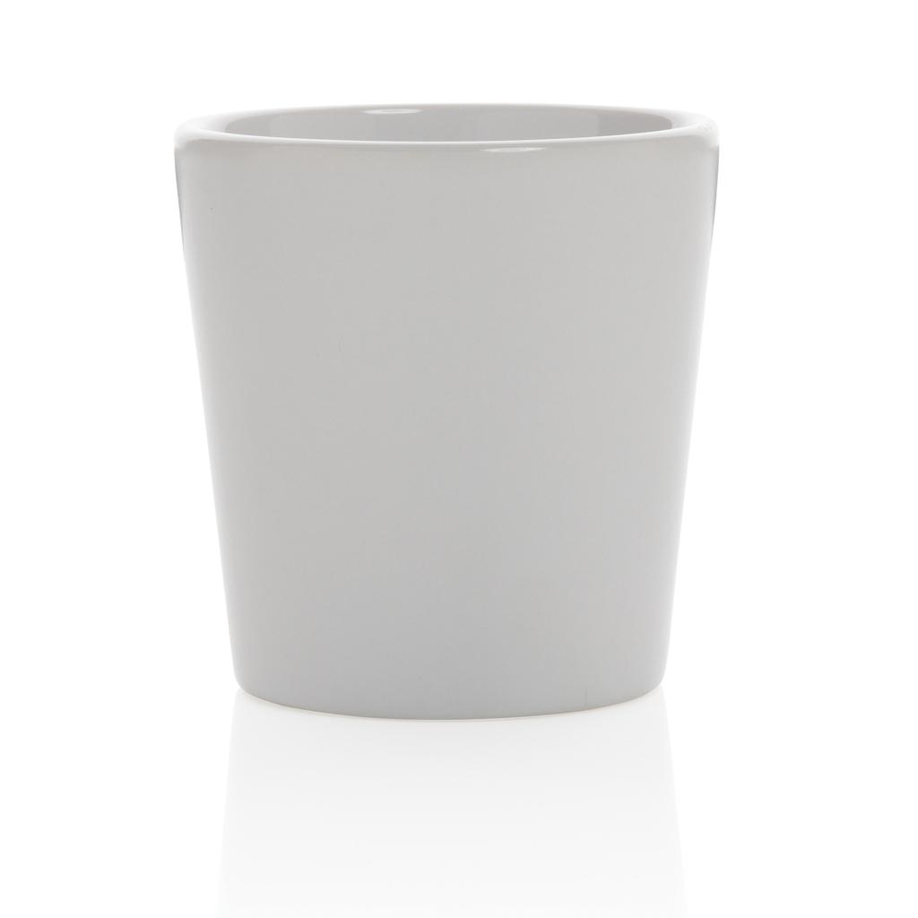 Cană de cafea modernă din ceramică 300ml transparent