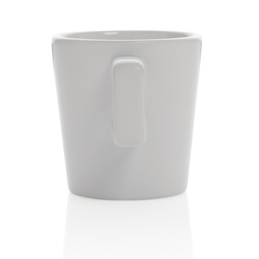 Cană de cafea modernă din ceramică 300ml transparent