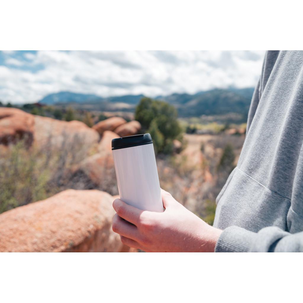  RCS cană din oțel inoxidabil reciclat Metro transparent