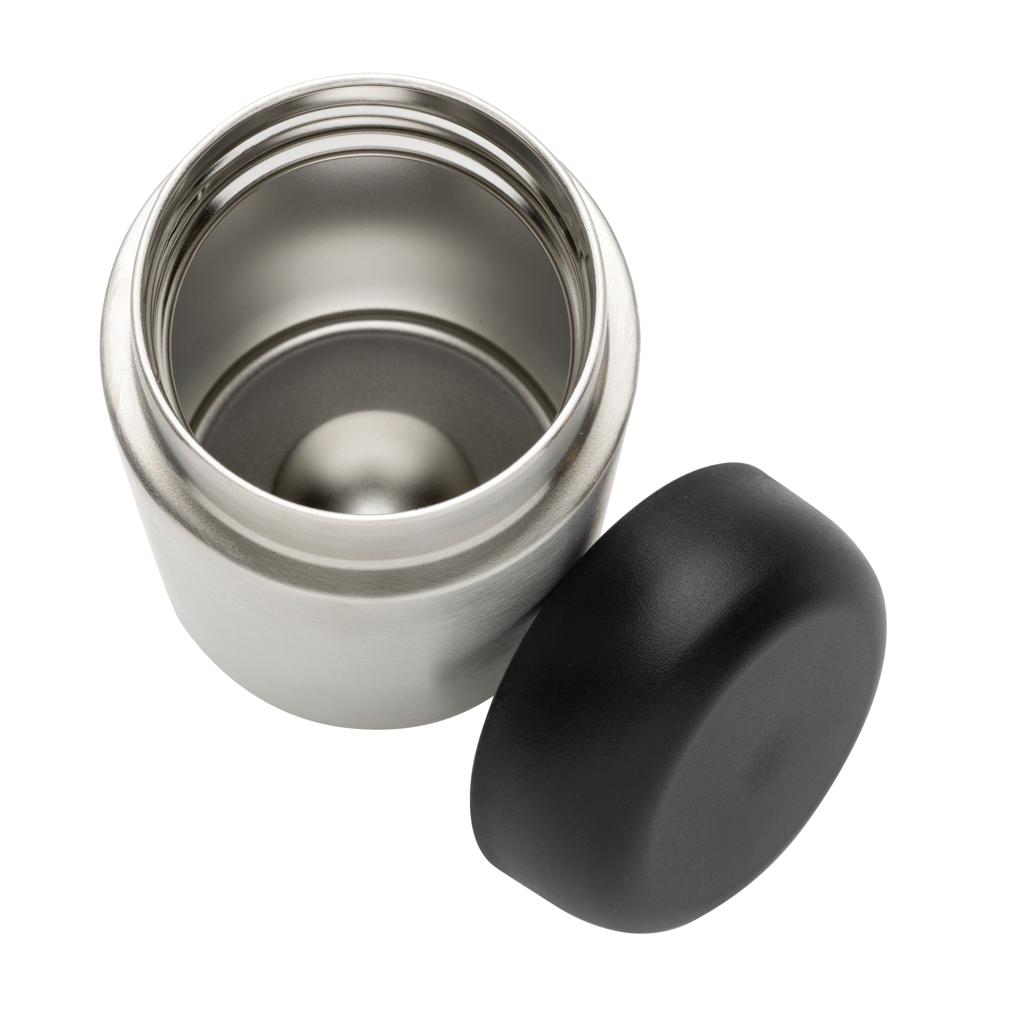 Cană termoizolantă din oțel inoxidabil reciclat, certificat RCS Brew silver