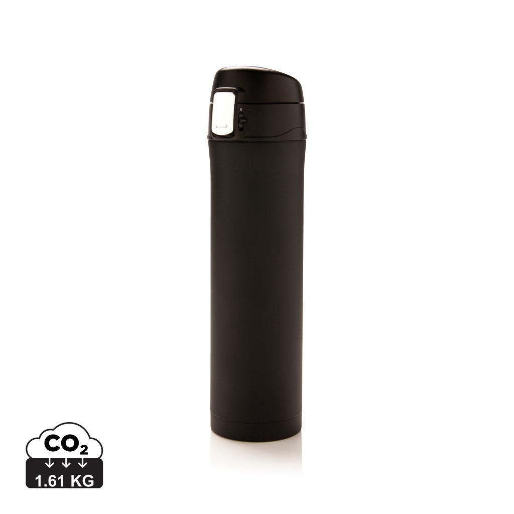 Termos cu sistem de închidere ușoară RCS Re-steel black