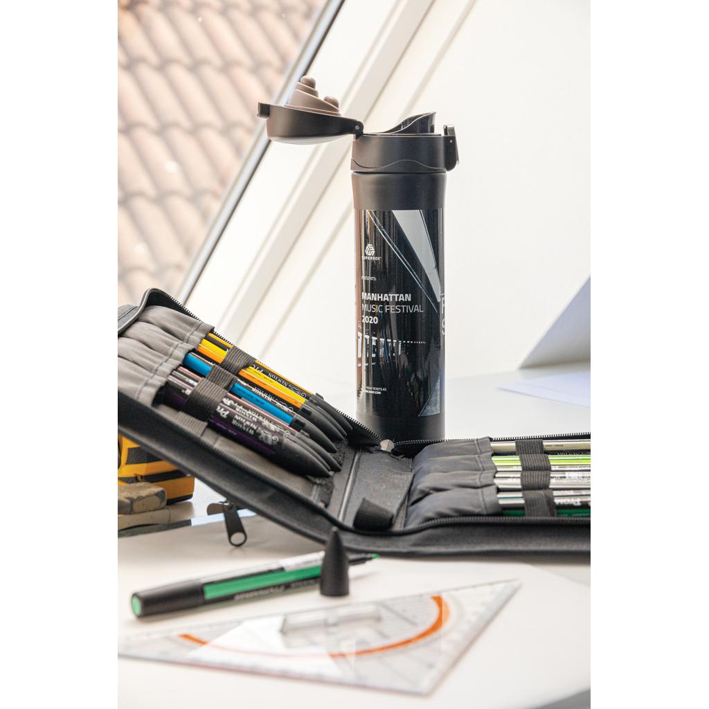 Termos cu sistem de închidere ușoară RCS Re-steel black