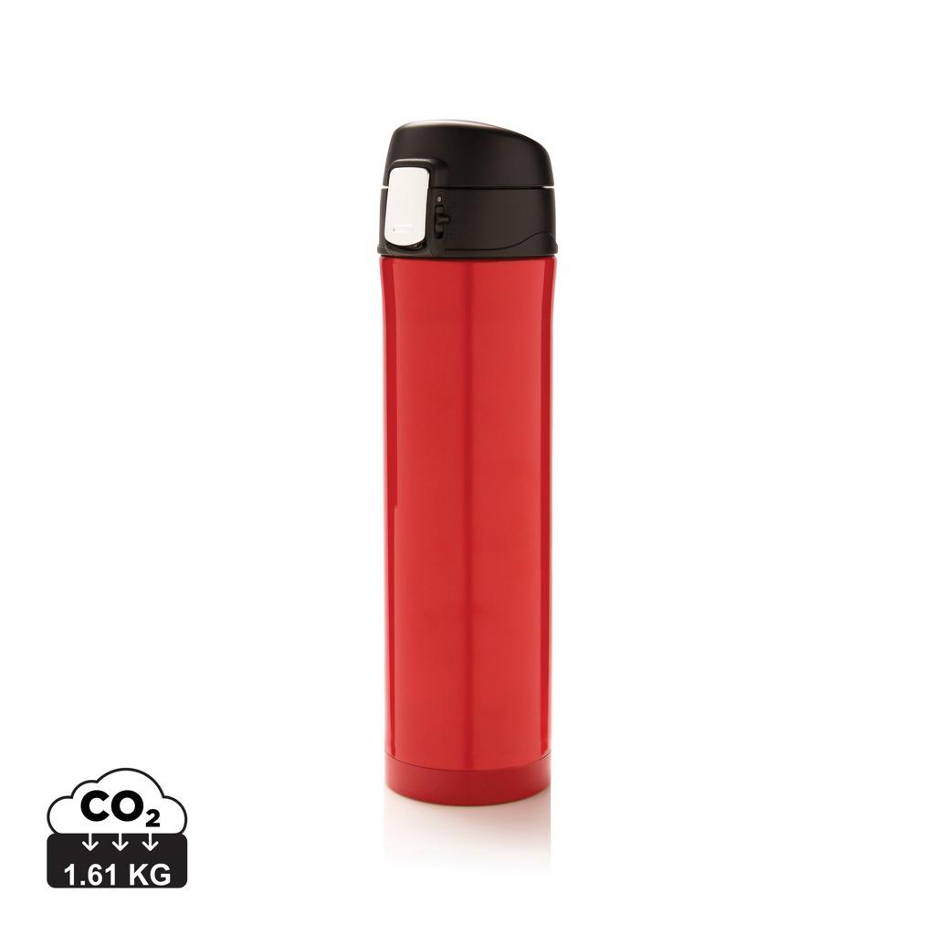 Termos cu sistem de închidere ușoară RCS Re-steel red