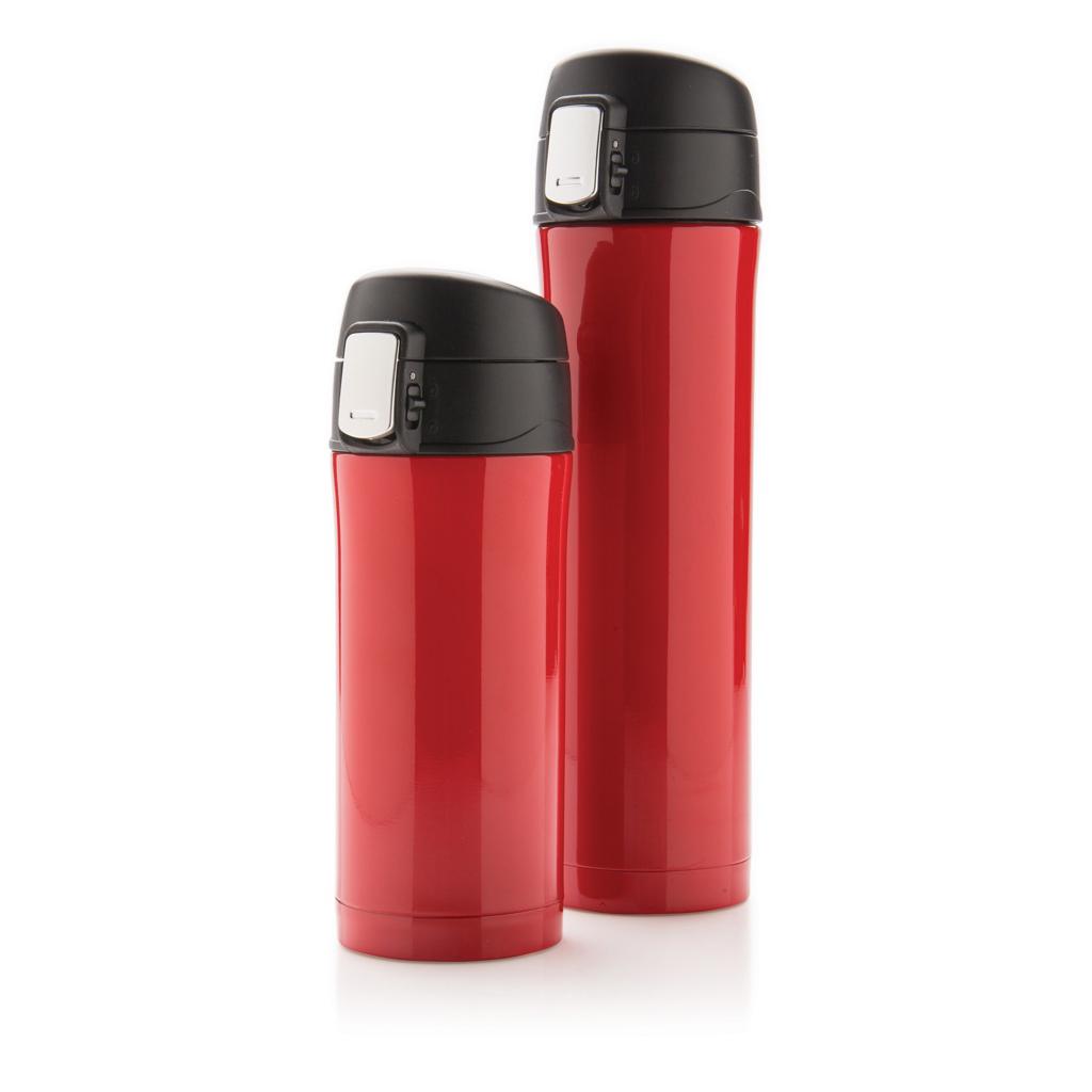Termos cu sistem de închidere ușoară RCS Re-steel red