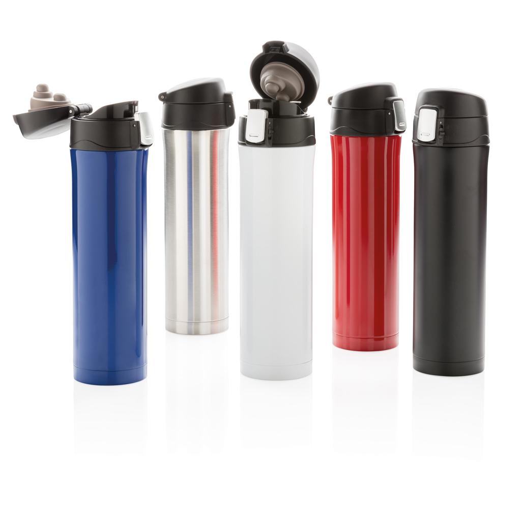 Termos cu sistem de închidere ușoară RCS Re-steel red