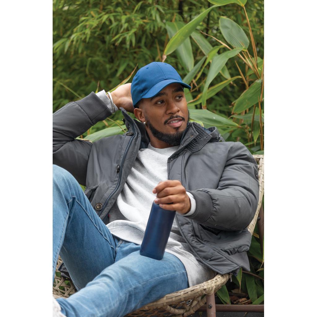 Sticlă termoizolantă din oțel inoxidabil reciclat RCS Impact blue