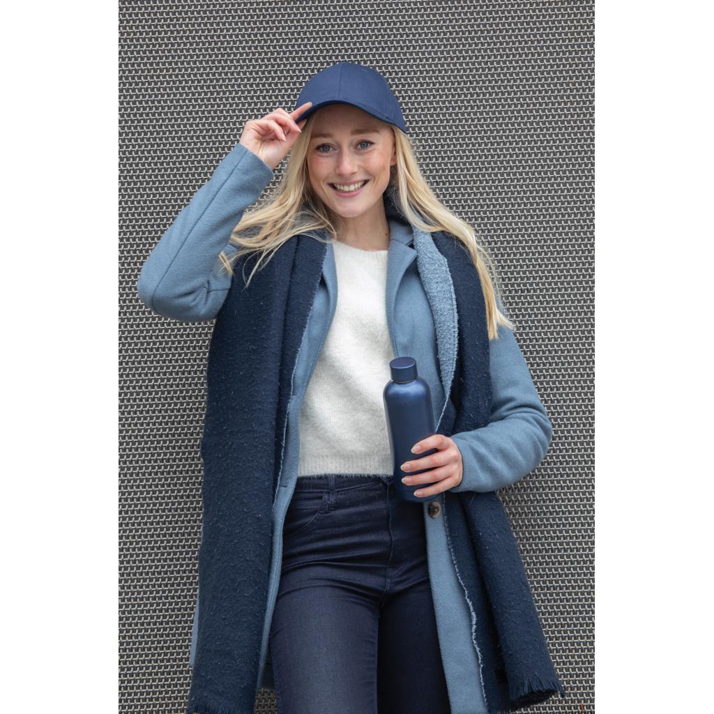 Sticlă termoizolantă din oțel inoxidabil reciclat RCS Impact blue