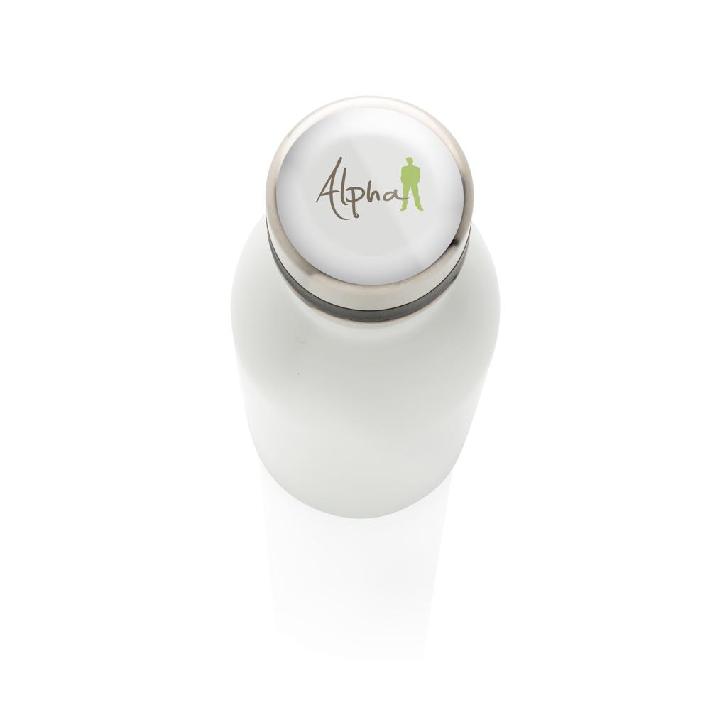 Sticlă de apă deluxe din oțel inoxidabil reciclat RCS transparent