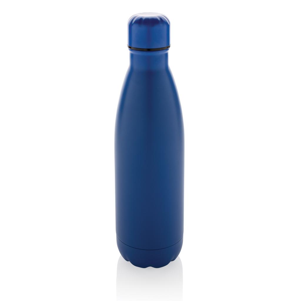 Sticlă de apă cu un singur perete din oțel reciclat, certificată RCS Eureka blue