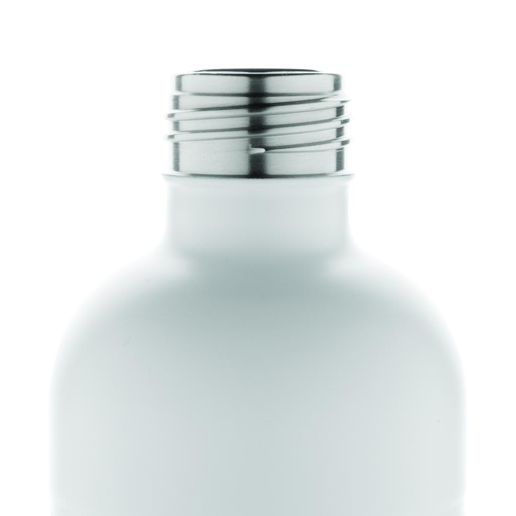 Sticlă pentru băuturi carbogazoase din oțel reciclat, certificată RCS Soda transparent