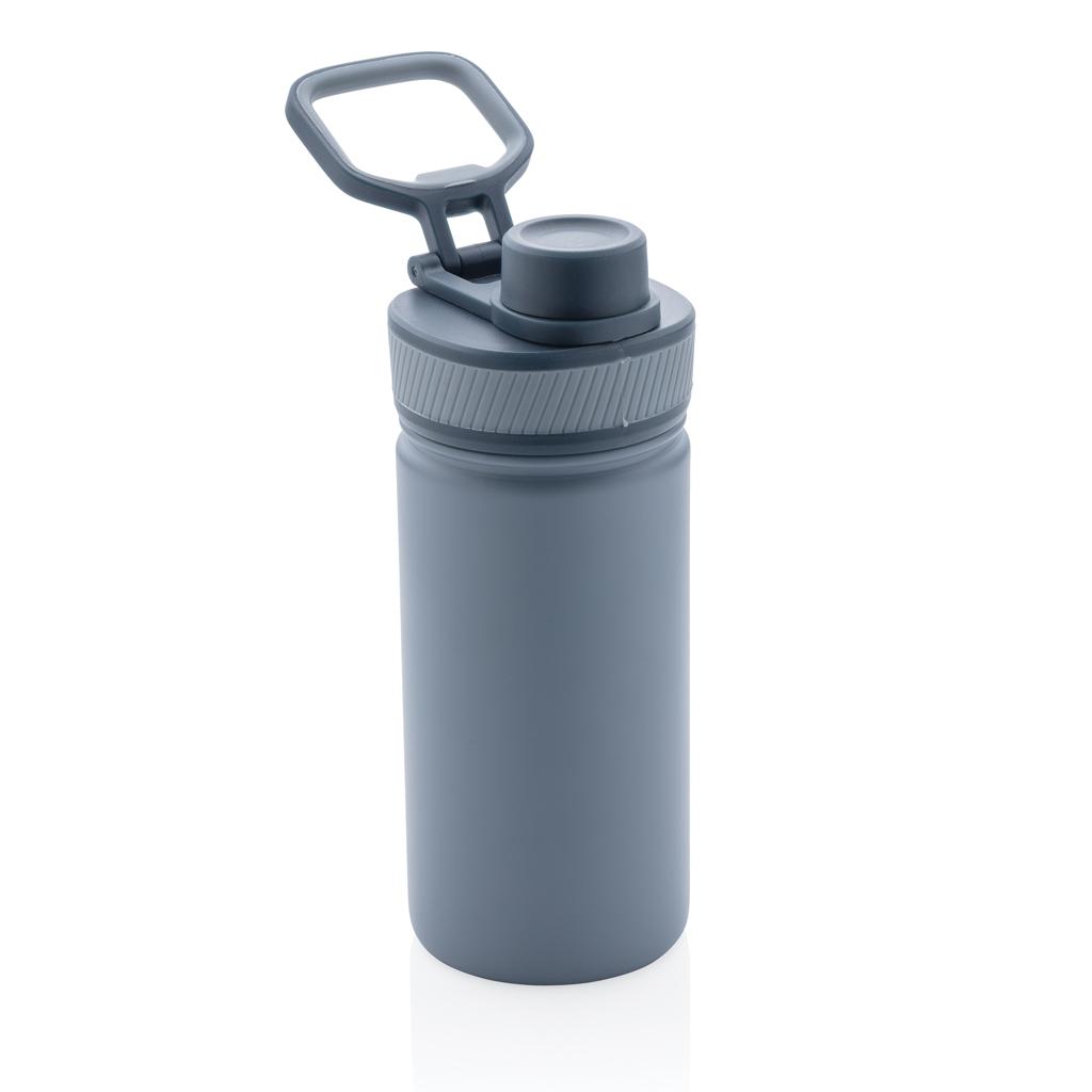 Sticlă termoizolantă din oțel inoxidabil cu capac sport, 550ml blue