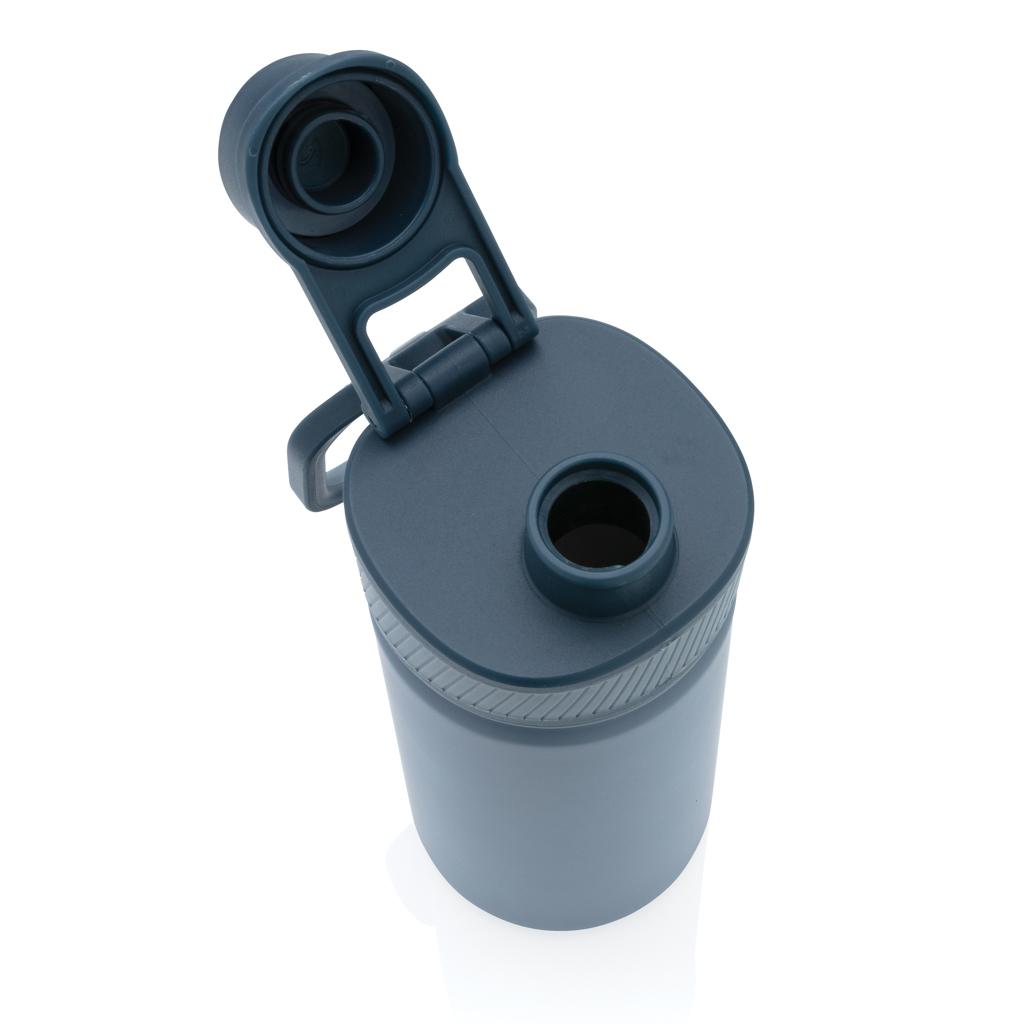 Sticlă termoizolantă din oțel inoxidabil cu capac sport, 550ml blue