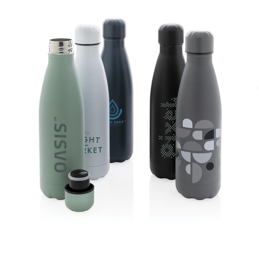 Sticlă termoizolantă din oțel inoxidabil, culoare solidă, 500 ml green