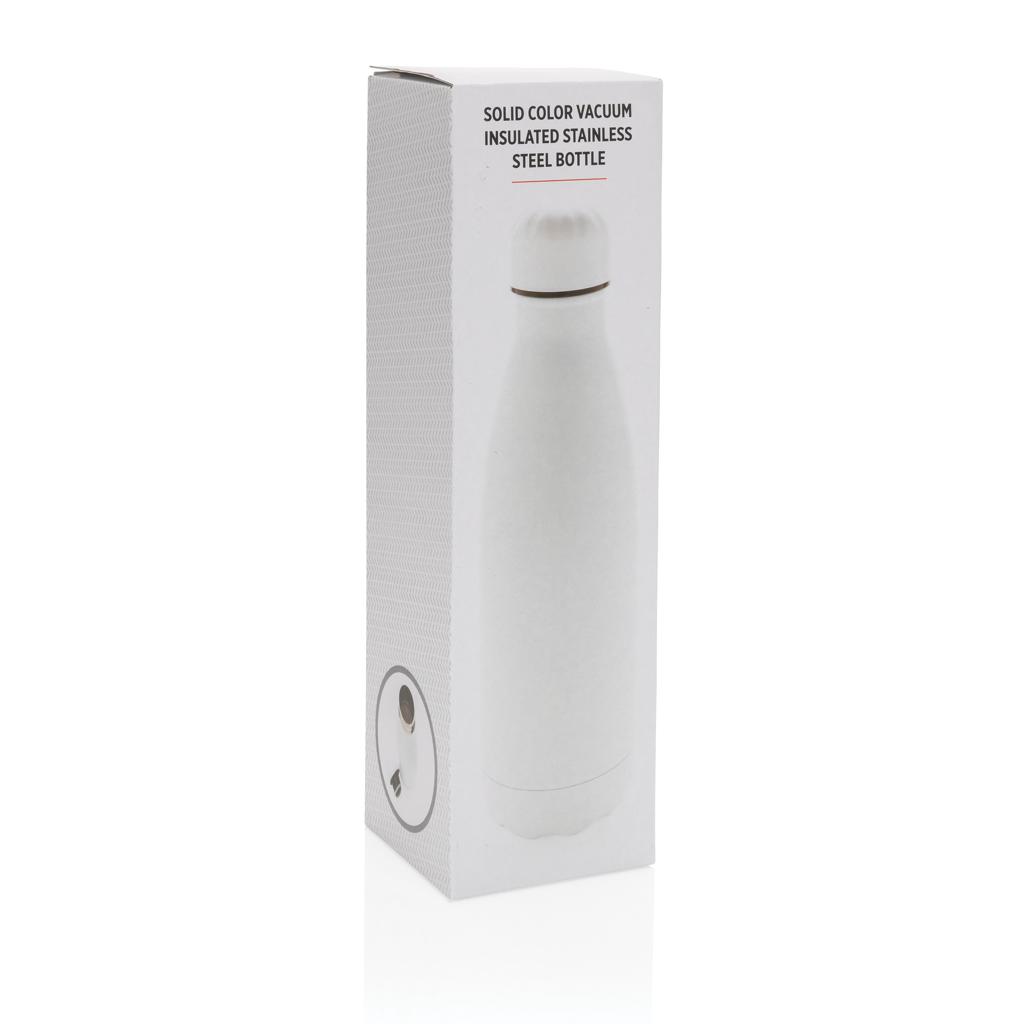 Sticlă termoizolantă din oțel inoxidabil, culoare solidă, 500 ml transparent